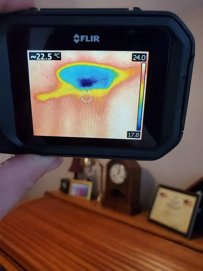 Thermal imaging inspection for water damage in Susquehanna