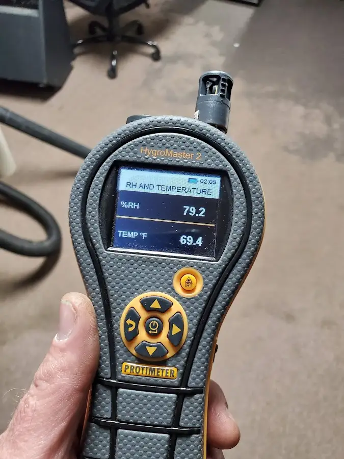 Moisture meter humidity assessment for Mold Remediation & Removal in Susquehanna